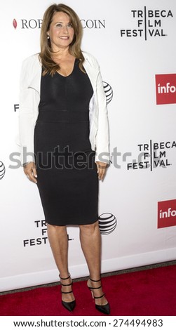 NEW YORK, NY - APRIL 25: Actress Lorraine Bracco attends the closing night screening of \'Goodfellas\' during the 2015 Tribeca Film Festival at Beacon Theatre