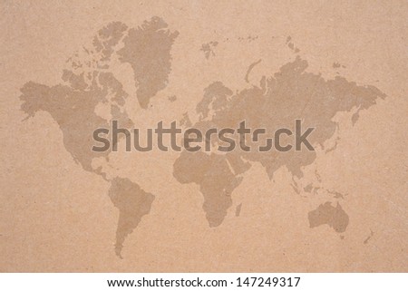 old paper map background