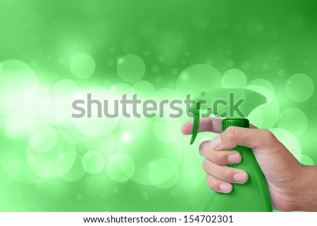 green fabric softener