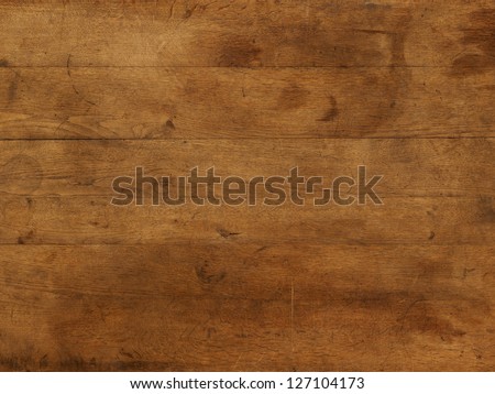 Wood Board Table Brown Individual Boards