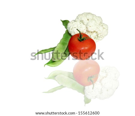 Isolated Vegetables