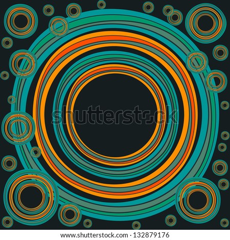 background with round shapes, rasterized vector. Vector file is also available in my portfolio.