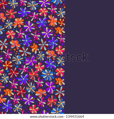 floral background, rasterized vector. Vector file is also in my portfolio.