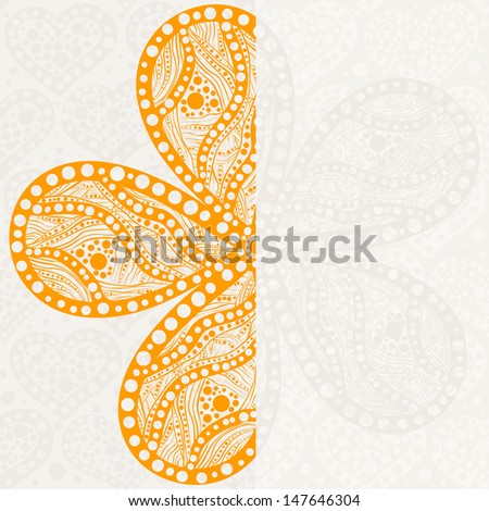 floral backgground, rasterized vector. Vector file is also available in my portfolio.