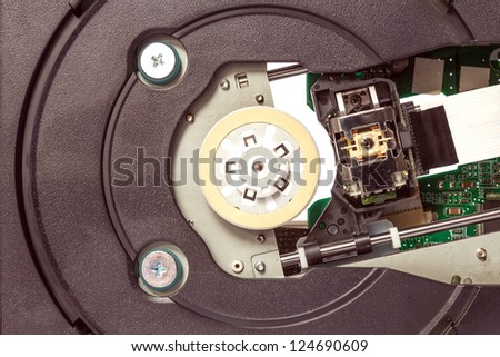 Open optical disc drive