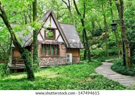 Little house in the woods