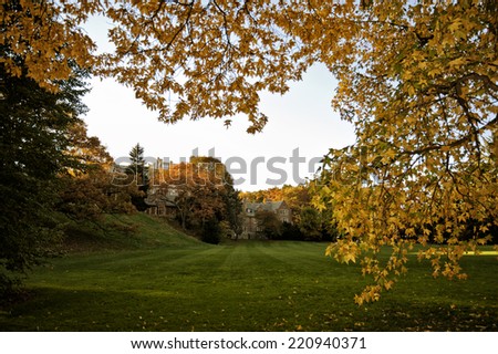 Foliage in Wellesley College, MA