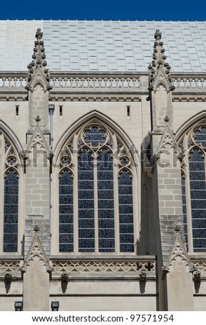 National cathedral architecture detail  in Washington DC