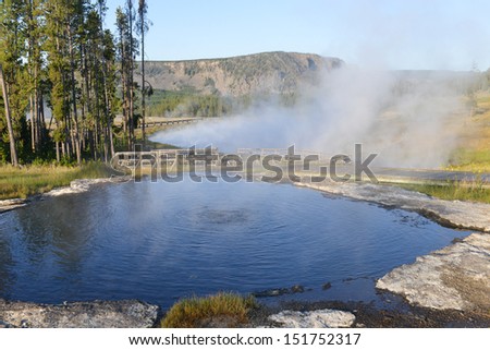 Yellowstone National Park - Hot Springs