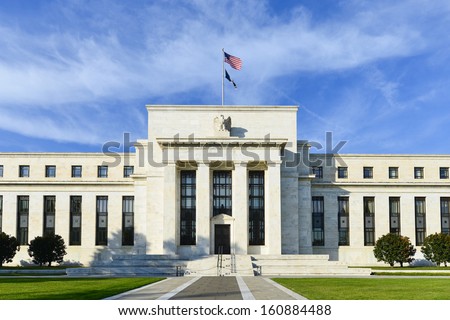 Federal Reserve Building in Washington DC, United States