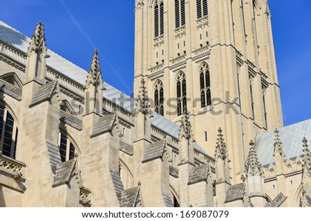 National Cathedral in Washington DC - Architectural details