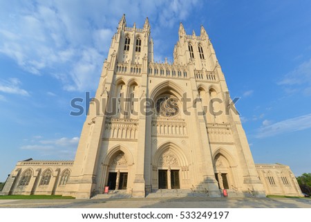 Washington DC - National Cathedral Building