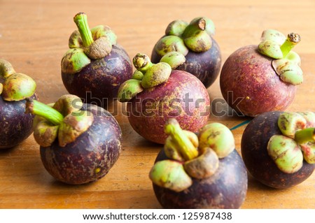 Mangosteen is a queen of fruit and very good taste.