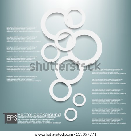 Eps10 Vector abstract overlapping circles concept Eps10 Vector abstract overlapping circles concept