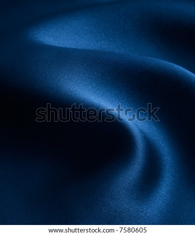 elegant and smooth blue satin background