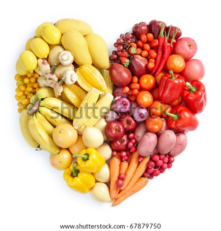 Heart Shaped Vegetables
