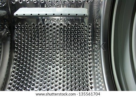 inside of washing machine