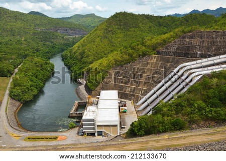 Hydro electric power station