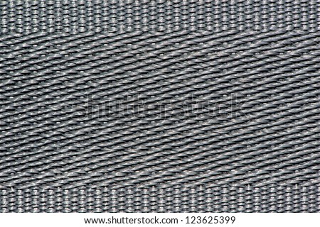 Woven synthetic fabric texture background.