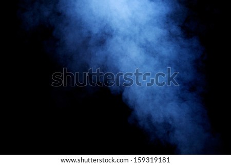 Bright Plume of Smoke and Steam