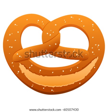 Pretzel - Vector Illustration - 60507430 : Shutterstock