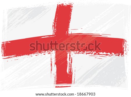 Pictures Of England Flag. Grunge England flag