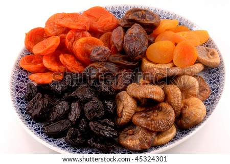 dried dates fruit. stock photo : Dried fruit: