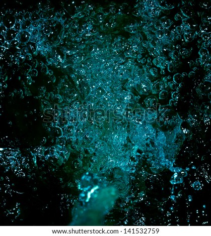 image is blue water to stop motion