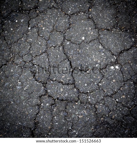 the image of the Broken road texture