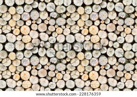 firewood free-standing stack, seamless pattern