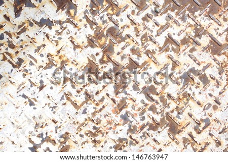 Metal, patterned background