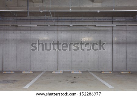 indoor or underground carpark