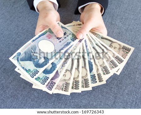 Japanese currency notes  , Japanese Yen
