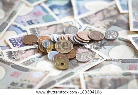 Japanese currency notes , Japanese Yen