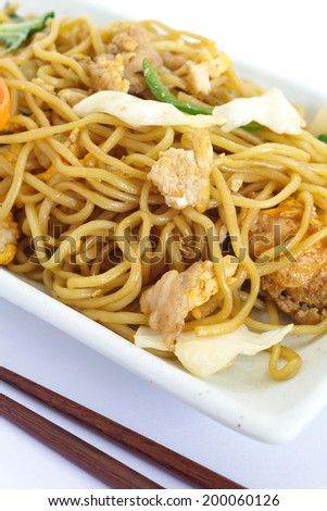 chinese stir-fried noodles