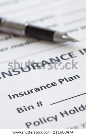 A health insurance application medical information