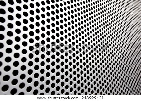Steel mesh screen as background and texture