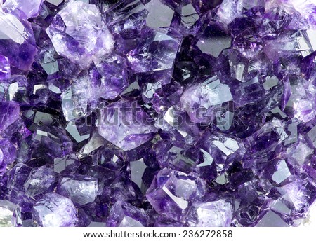 Background macro texture of purple amethyst