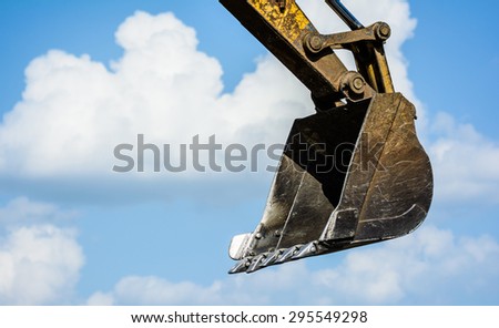 track-type loader excavator machine