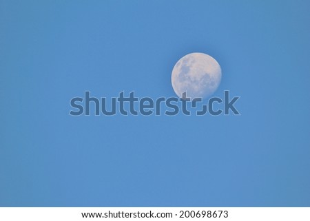 Full Moon - Nature Background - The White Planet