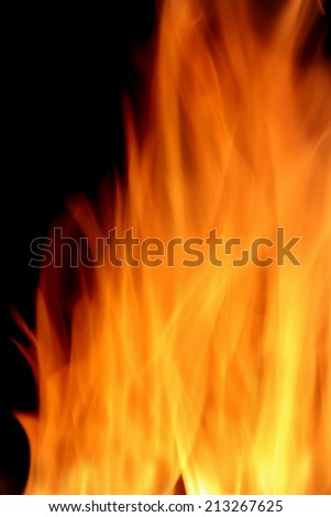 Fire and Flame - Hot Color Background -
