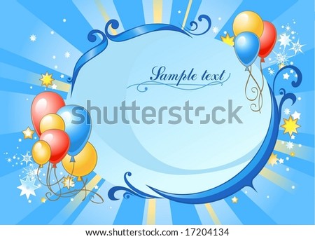 stock vector : happy birthday background
