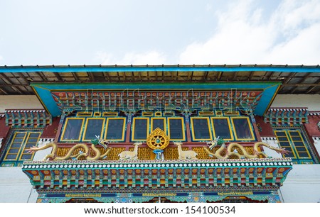 Tibet Temple in Sikkim India