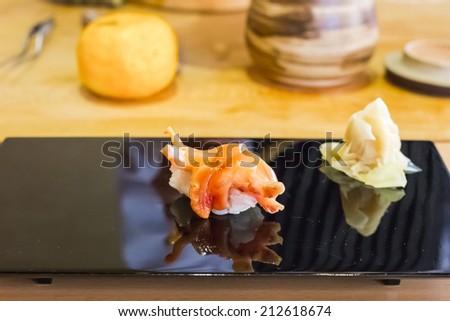 Tuna Sushi fresh japan food