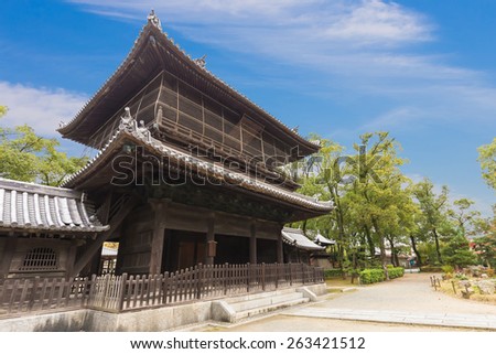 Shofukuji Zen Temple in Fukuoka, Japan.
