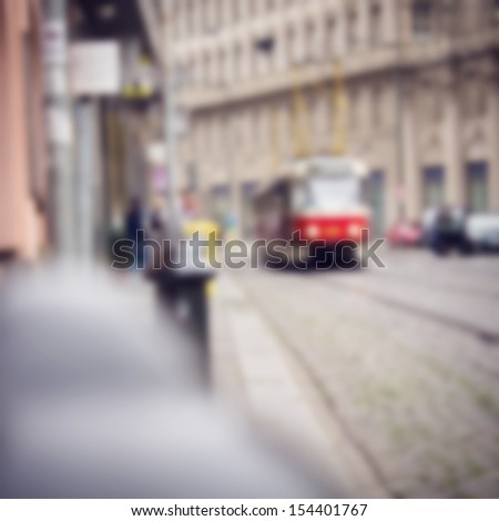 blur city  background