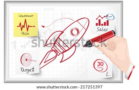 Planning a Product Launch - Illustration