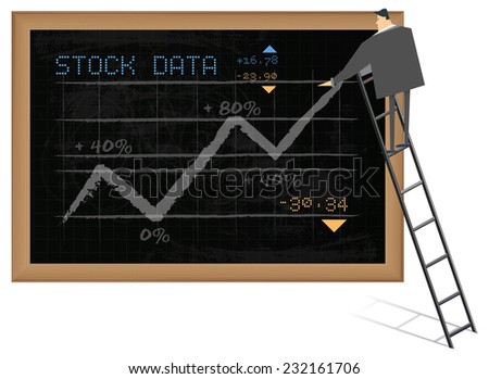 Stock Market Planning - Illustration