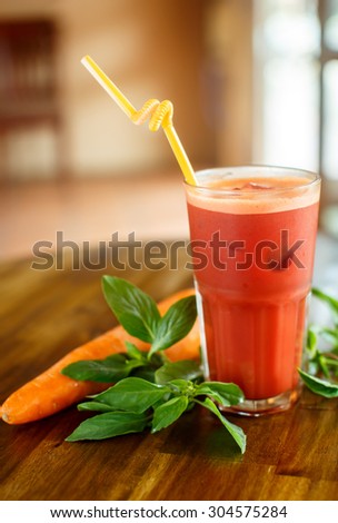 Beetroot with Carrot detox juice
