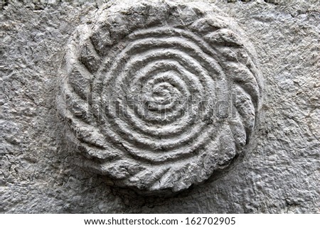 concrete circle form